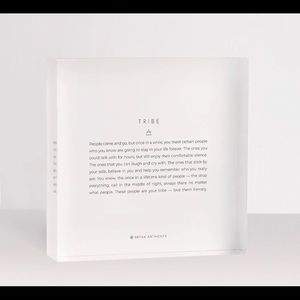 Bryan Anthonys- TRIBE Mini Mantra Block